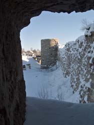 Вид на Северную башню с Средней башни